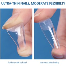 Ellea Nail Koskoe Jel Tips Tırnak Seti 08 M Coffın