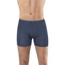 Anıt 1273 İnce Belli Düz Renk Bambu Erkek Boxer