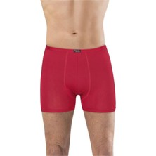 Anıt 1273 İnce Belli Düz Renk Bambu Erkek Boxer