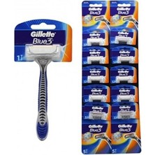 Gillette Blue3 Kartela 10 Lu