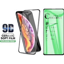 HANPORIUM Samsung Galaxy M34 5G Nano Seramik 9D Ekran Koruyucu - Ultra Darbe Emici Etkin Koruma - Ekranı Tam Kaplar