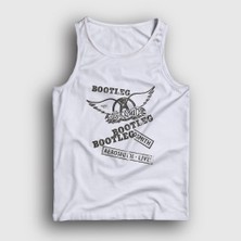 Presmono Unisex Beyaz Bootleg Aerosmith Atlet