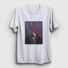 Presmono Unisex Beyaz Currents Tame Impala T-Shirt