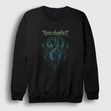 Presmono Unisex Siyah Music Apocalyptica Sweatshirt