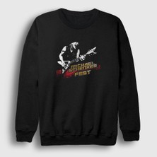 Presmono Unisex Siyah Solo Scorpions Michael Schenker Sweatshirt
