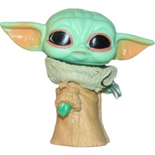 Elifeshop Star Wars The Mandalorian Grogu Baby Yoda Pop Stil 3 Boyutlu Koleksiyon & Karakter Figür Oyuncak