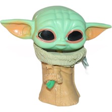 Elifeshop Star Wars The Mandalorian Grogu Baby Yoda Pop Stil 3 Boyutlu Koleksiyon & Karakter Figür Oyuncak