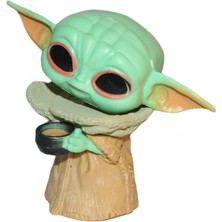 Elifeshop Star Wars The Mandalorian Grogu Baby Yoda Pop Stil 3 Boyutlu Koleksiyon & Karakter Figür Oyuncak 2