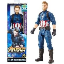 Avengers Captain America Karakter Figür Oyuncak Kaptan Amerika 30 cm