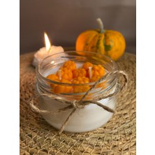 Yeyu Candles Mini Balkabaklı Kavanoz Mum