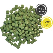 Zen Mozaik Sanatsal Mozaik Çalışmalarınız Için Renkli Cam Mozaik Taşı - 7x7 mm