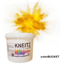 Holi Boya , 5kg Kova Festival Toz Boyası , Parti Boyası , Parti Boyası , Colorfest Boyası , Holifest Boyası Colorbucket , Sarı