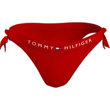 Tommy Hilfiger Kırmızı Kadın Bikini Alt UW0UW04497XLG