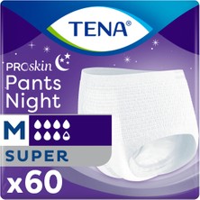 Tena Proskin Pants Night Medium Orta Beden Gece Için Süper Emici Külot 30 Lu 2 Paket / 60 Adet