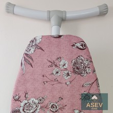 Asev Home Keçeli Ütü Masası Kılıfı 50X140 cm Clover Soft