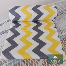 Asev Home İpli Ayarlanabilir Isıya Dayanıklı Keçeli Büyük Boy Ütü Masası Kılıfı Örtüsü Bezi 55x140cm Lidyana