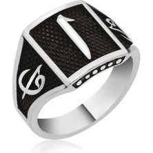 Stil Love Gümüş Elif Erkek Yüzük