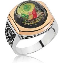 Stil Love Gümüş Osmanlı Armalı Erkek Yüzük