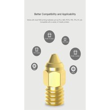 egc Teknoloji Orijinal Creality 0.6mm Cr-6 Se/max - Ender-3 S1 Uyumlu Nozzle