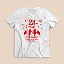 23 Nisan Tişörtü - TS2305 - BEYAZ