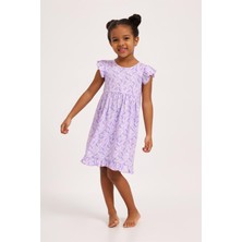 Katia & Bony Lavender Kız Çocuk Gecelik Lila