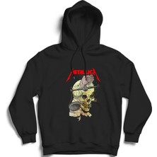 The Fame Metallica, Justice, Rock Metal Grup Kapüşonlu Sweatshirt Hoodie