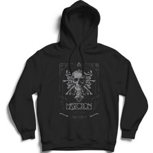 The Fame Mastodon, Skull, Rock Metal Grup Kapüşonlu Sweatshirt Hoodie