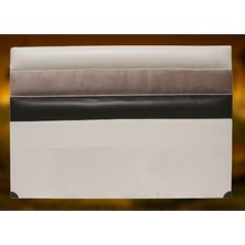 Bengi Ticaret Başlık Alc Paris Model 90 cm Suni Deri Kumaş Modern Kapitone Krem Kahverenk Renk El Yapımı