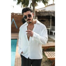Riowela Dokulu Oversize Yazlık Gömlek