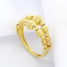 İryum 14 Ayar Altın Dorikalı Yüzük