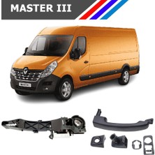 Otozet Renault Master Iıı Sağ Sürgülü Kapı Dış Açma Kolu ve Iç Mekanizması Takım 806079208R