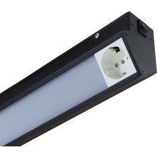 Pamir Mutfak Tipi LED Aplik 14W, 61,6 cm Prizli Modern Aplik 3000K-Sarı Işık