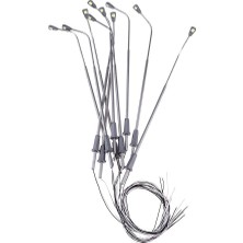 Jurnish 10X Beyaz LED Sokak Işığı 1/75 Ho Oo Ölçekli Düzen Parkı Bahçe Manzaraları Accs (Yurt Dışından)