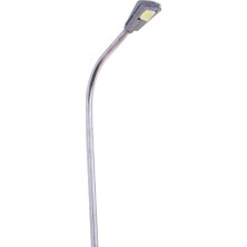 Jurnish 10X Beyaz LED Sokak Işığı 1/75 Ho Oo Ölçekli Düzen Parkı Bahçe Manzaraları Accs (Yurt Dışından)