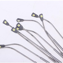 Jurnish 10X Beyaz LED Sokak Işığı 1/75 Ho Oo Ölçekli Düzen Parkı Bahçe Manzaraları Accs (Yurt Dışından)