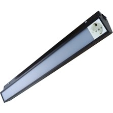 Pamir Mutfak Tipi LED Aplik 14W, 61,6 cm Prizli Modern Aplik 6500K-Beyaz Işık