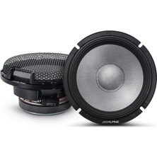 Alpine R2-S65C Yeni Nesil 6-1/2" (16,5 Cm) Bileşen 2 Yollu R-Serisi Hoparlörler - Maksimum Güç: 300 Watt - Rms Güç: 100 Watt