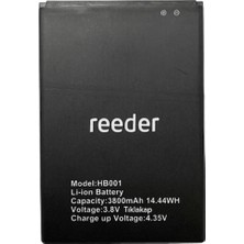 Mobilezone Reeder P13 Blue Maxl 2022 Batarya Pil HB001