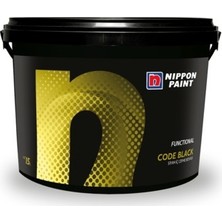 Nippon Paint Code Black Tam Siyah Iç Cephe Boyası 15 Litre