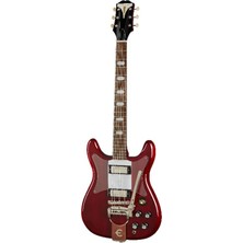 Epiphone Crestwood Custom Tremotone Elektro Gitar (Cherry)