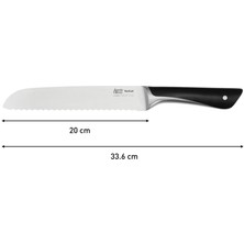 Tefal K2670355 Jamie Oliver 20 cm Ekmek Bıçağı - 2100126781