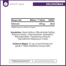 Smartcaps Selonomax Selenyum 100 Μg 200 Tablet