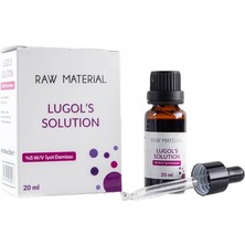 Raw Material Lugol's Solution İyot %5 Damla 20 ml