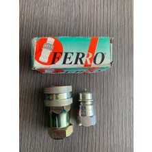 Fer-ro Fer Ro 3/8” Bsp Hidrolik Düz Otomatik Rekor Tk 330 Bar.