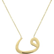 İryum Altın Vav Kolye