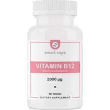 Smartcaps  Vitamin B12 2000 µg / 60 Tablet