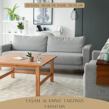 Stein Kohle Şamdan Dekoratif Mumluk Şamdan Set 3 Lü (Üçlü) Tealight Uyumlu Erimiş Mum 3 Boy Model