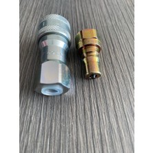 Festo Hızlı Kaplin Hnv 18 Gas B Pirinç Dişi 1/8" x 1/8" Bspp Viton Conta