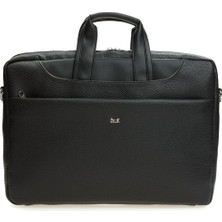 Bilik Deri  Siyah Rölax Unisex Laptop & Evrak Çantası Brıefcase