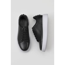 Bueno Shoes Siyah Deri Erkek Spor Ayakkabı10
